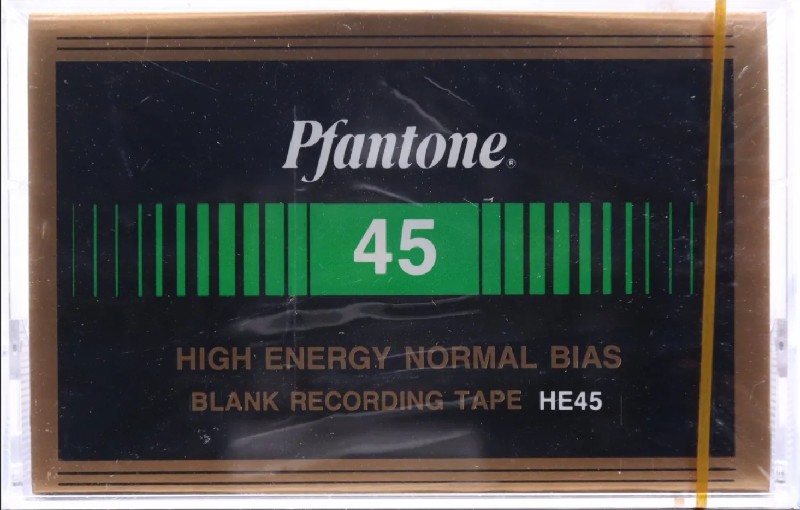 Compact Cassette Pfantone HE 45 Type I Normal USA