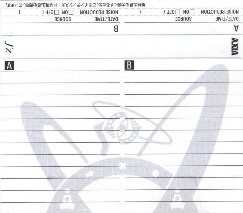 Compact Cassette AXIA J`z 1 84 "JZ1A 84" Type I Normal 1992 Japan