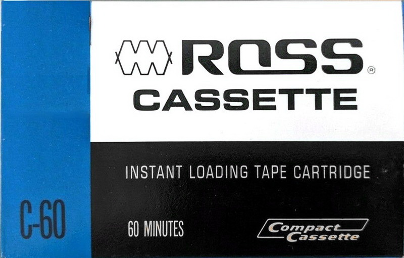 Compact Cassette Ross 60 Type I Normal 1969 USA