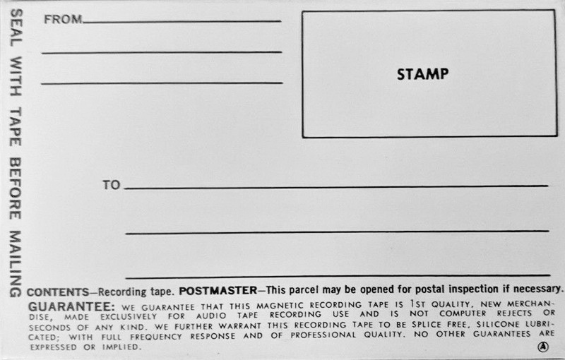 Compact Cassette Ross 60 Type I Normal 1969 USA