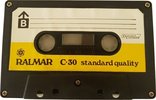 Compact Cassette Ralmar 30 Type I Normal 1977 Australia