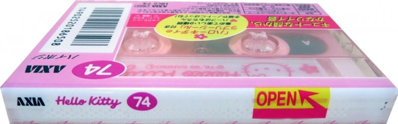 Compact Cassette: FUJI AXIA - Hello Kitty 74