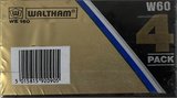 4 pack Waltham W 60 "WE 160" Type I Normal UK