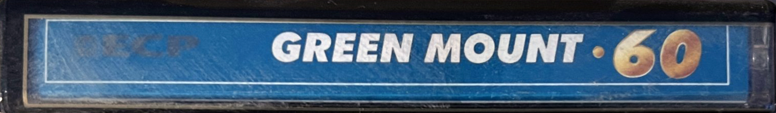 Compact Cassette ECP GM 60 "Green Mount" Type I Normal 1999 Russia