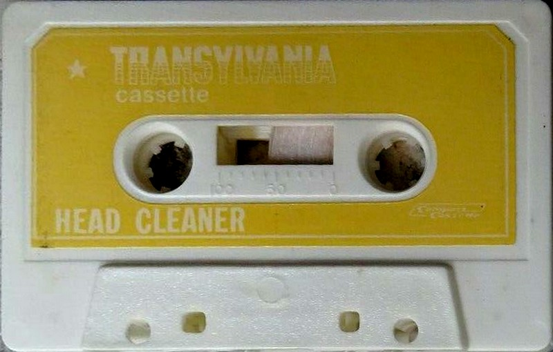 Compact Cassette Transylvania Cleaning Cassette 1980 Hong Kong