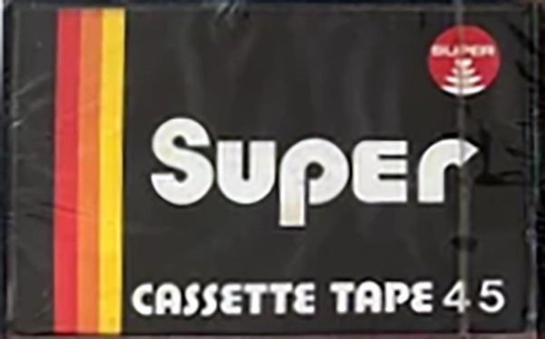 Compact Cassette Super 45 Type I Normal Hong Kong