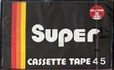Compact Cassette Super 45 Type I Normal Hong Kong