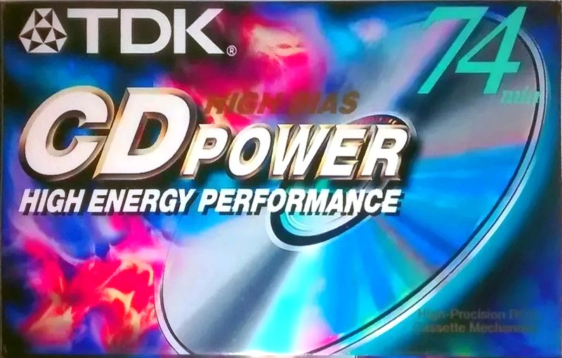 Compact Cassette: TDK  - CD Power 74