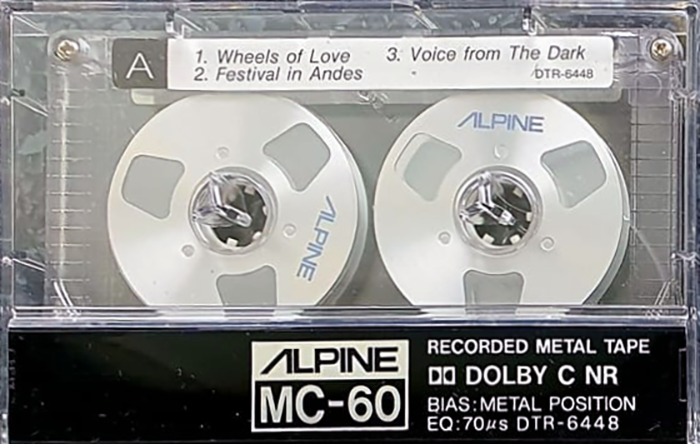 Compact Cassette Alpine MC 60 Type IV Metal 1984 Japan