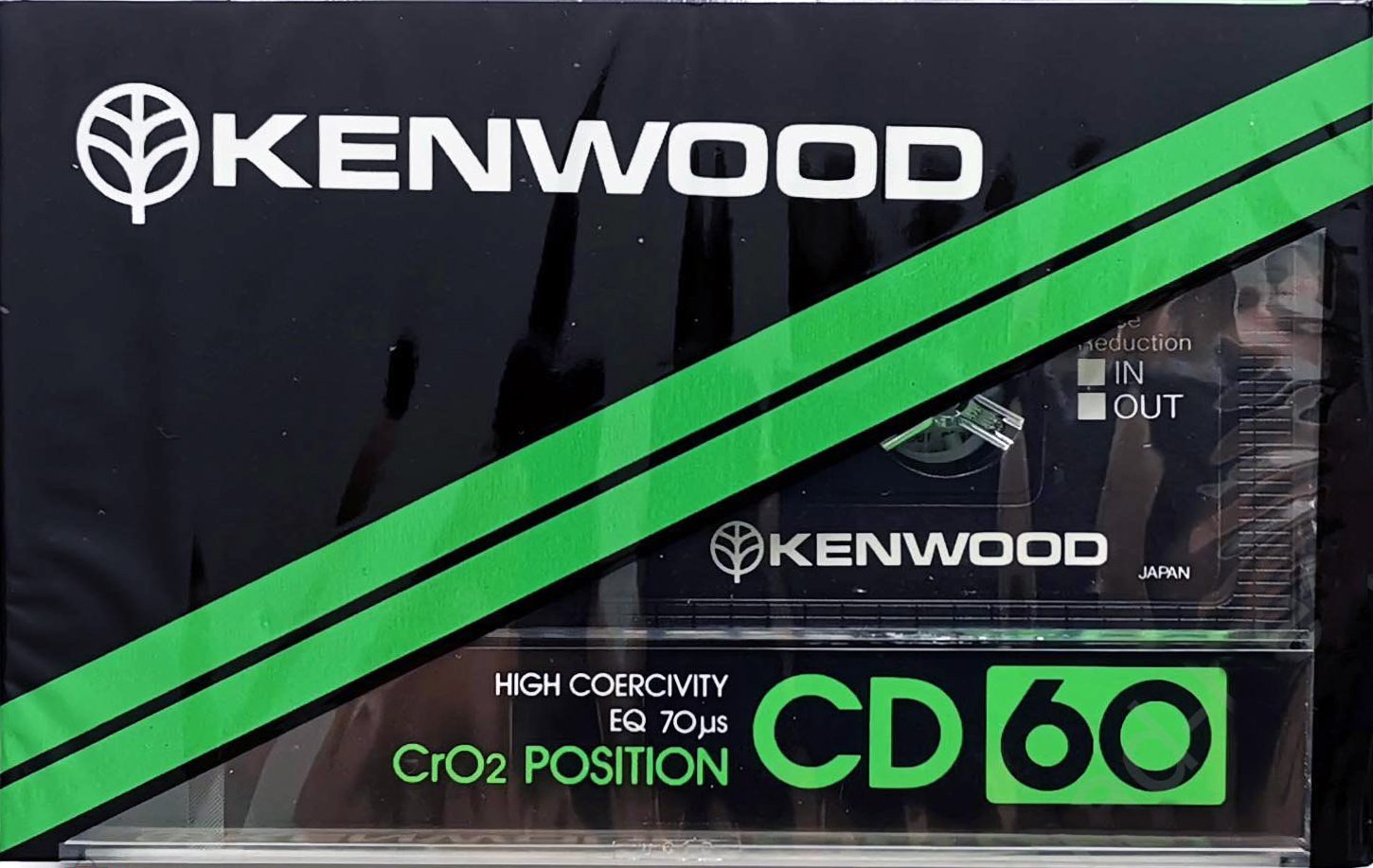 Compact Cassette Kenwood CD 60 Type II Chrome 1982 Worldwide