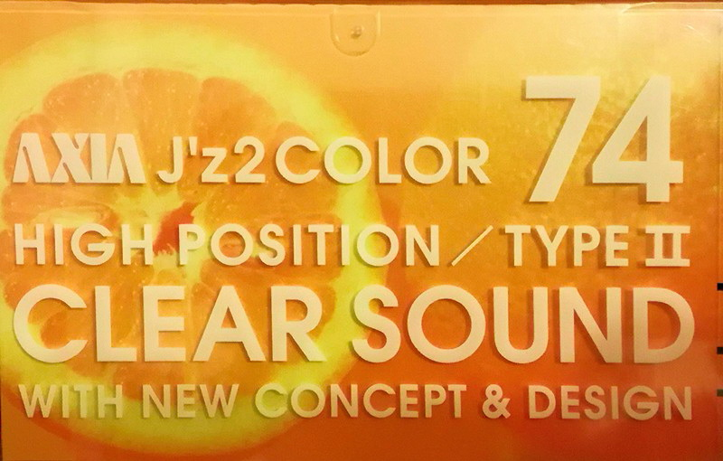 Compact Cassette: FUJI AXIA - J`z 2 Color 74