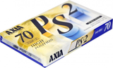 Compact Cassette AXIA PS-II / PS-2 70 "PS2F 70" Type II Chrome 1993 Japan