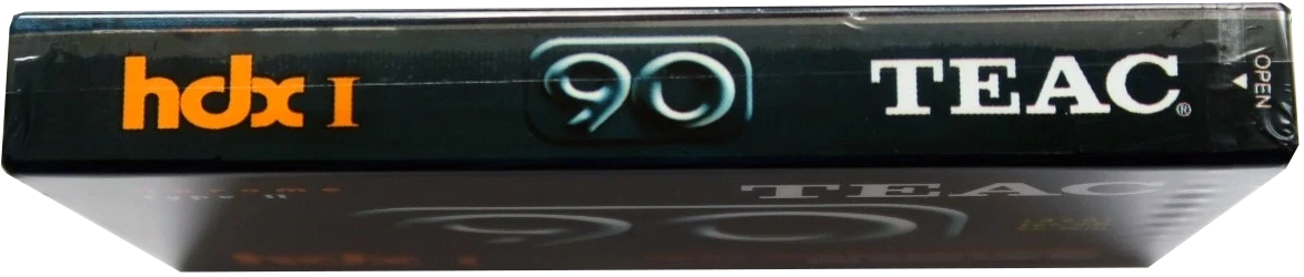 Compact Cassette Teac HDX I 90 Type II Chrome 1990 Australia