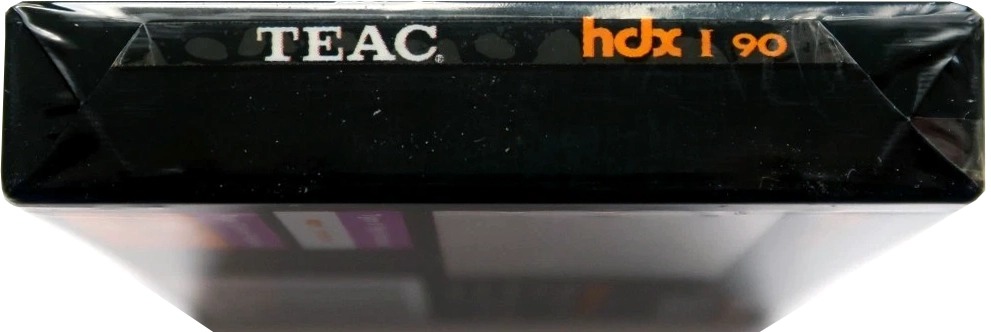 Compact Cassette Teac HDX I 90 Type II Chrome 1990 Australia