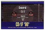 Compact Cassette General CD/IF 90 Type I Normal 1988 Singapore