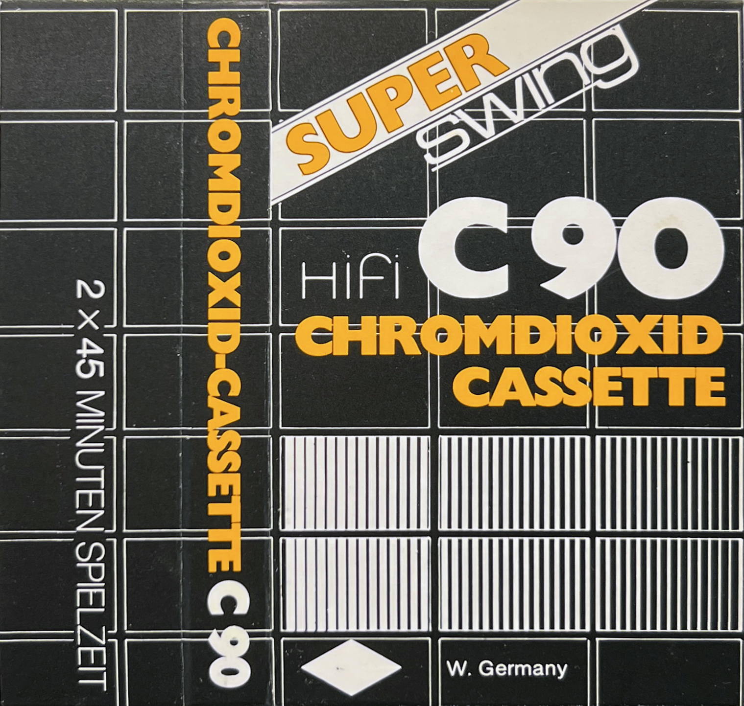 Compact Cassette Swing Super 90 Type II Chrome Germany