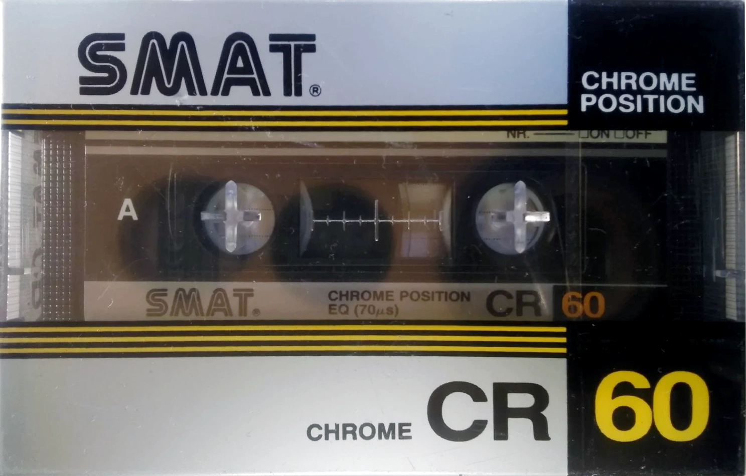 Compact Cassette Smat CR 60 Type II Chrome 1984 Europe