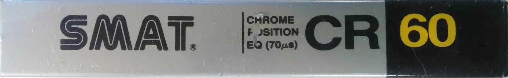 Compact Cassette Smat CR 60 Type II Chrome 1984 Europe