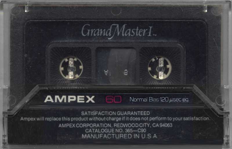 Compact Cassette:  Ampex - Grand Master 60