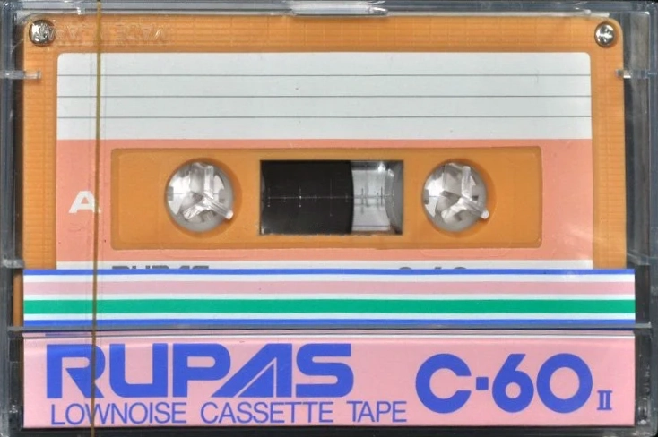 Compact Cassette Rupas C II 60 Type I Normal 1985 Japan