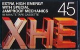 Compact Cassette Audio Magnetics XHE 45 Type I Normal 1972 USA