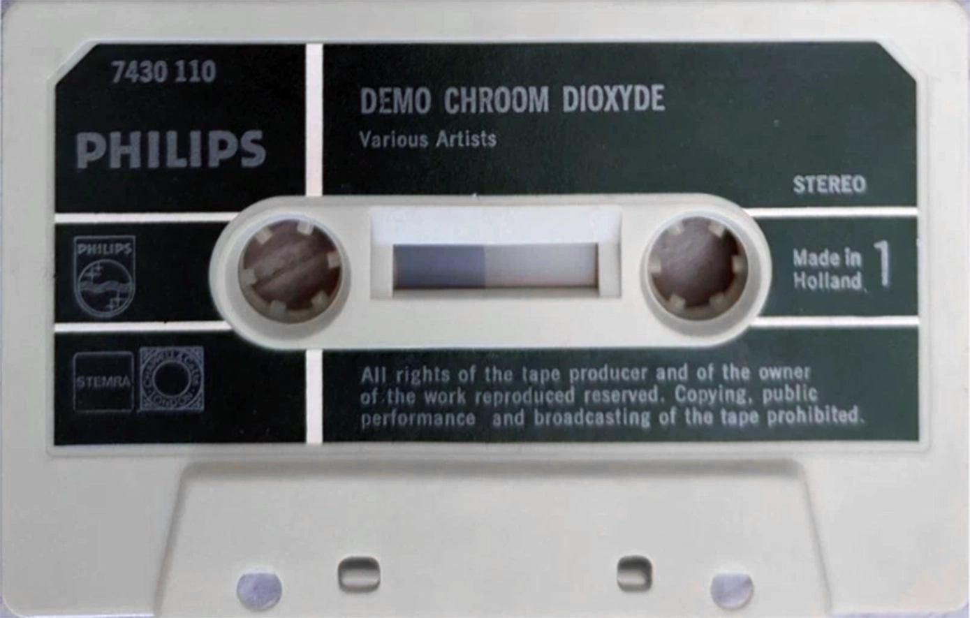 Compact Cassette Philips Chromium "7430 110" Demonstration Tape 1976 Europe