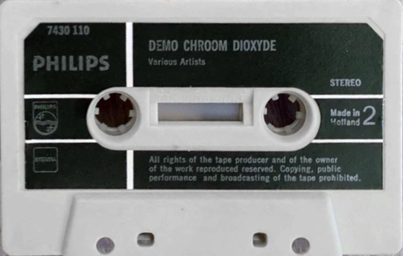Compact Cassette Philips Chromium "7430 110" Demonstration Tape 1976 Europe