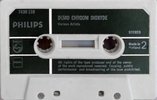 Compact Cassette Philips Chromium "7430 110" Demonstration Tape 1976 Europe