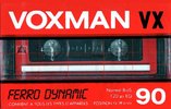 Compact Cassette Voxman VX 90 Type I Normal 1986 Worldwide