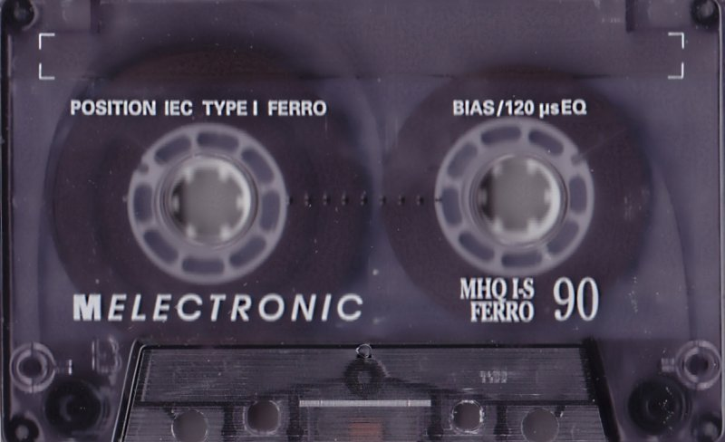 Compact Cassette Melectronic MHQ I-S 90 Type I Normal 1994 Switzerland