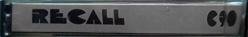 Compact Cassette Recall 90 Type I Normal Unknown Country