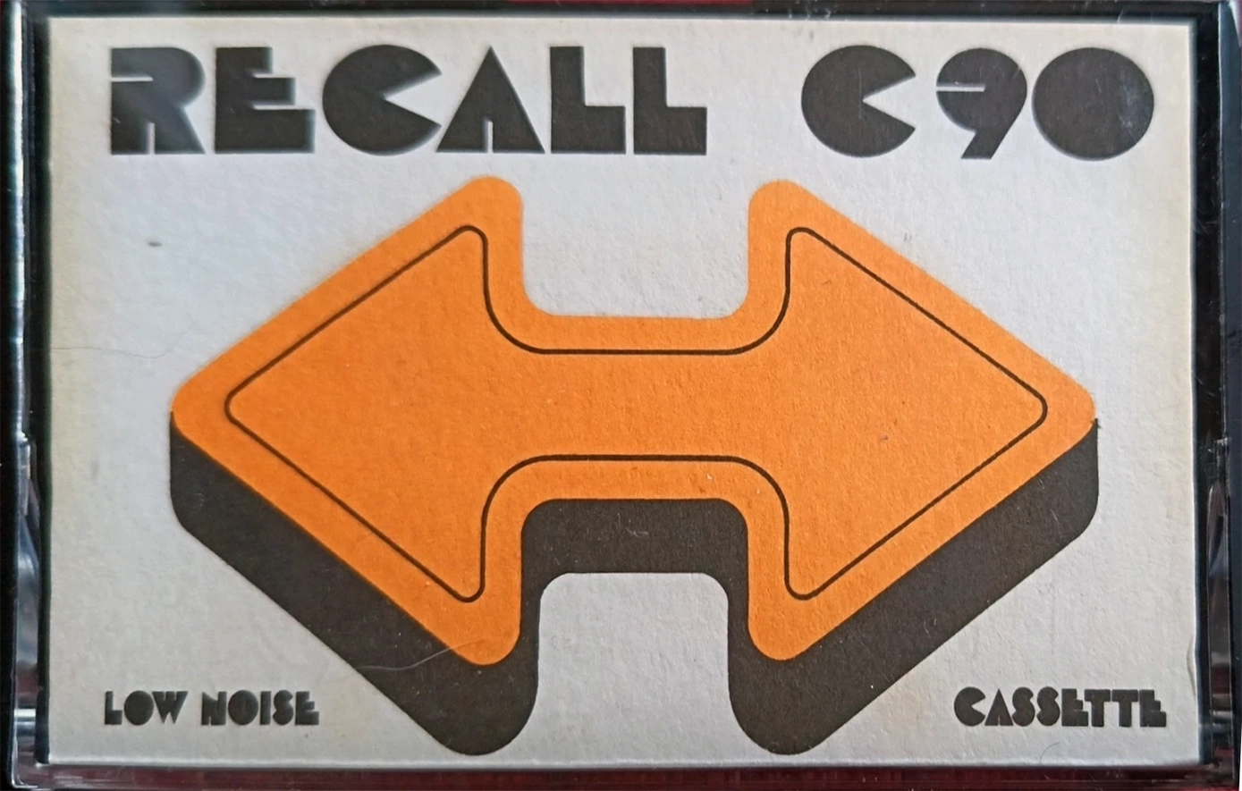 Compact Cassette Recall 90 Type I Normal Unknown Country