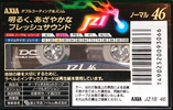 Compact Cassette AXIA J`z 1 46 "JZ1B 46" Type I Normal 1993 Japan