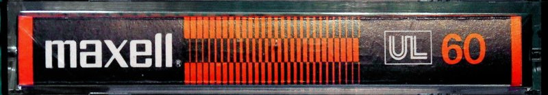 Compact Cassette Maxell UL 60 Type I Normal 1977 Europe