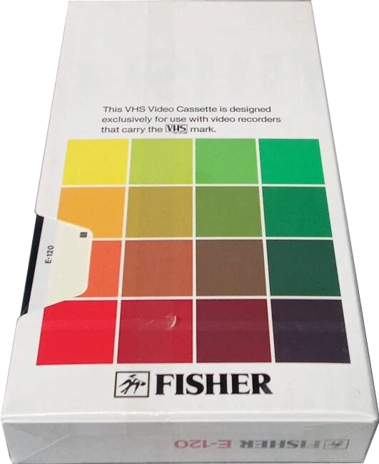 VHS, Video Home System Fisher 120 Type I Normal 1982 USA