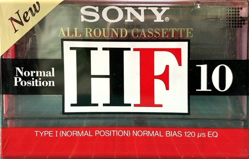 Compact Cassette Sony HF 10 Type I Normal 1993 Japan