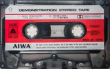 Compact Cassette Aiwa "DMC-130A" Demonstration Tape 1976 Japan