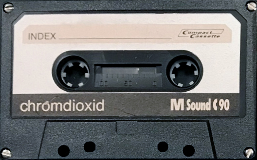 Compact Cassette M Sound 90 Type II Chrome 1976 Europe