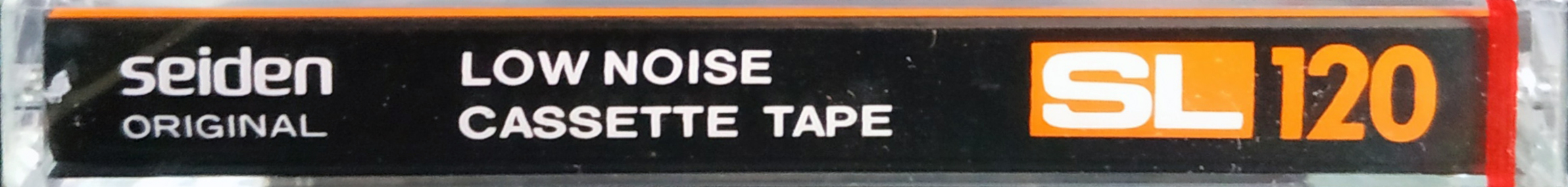 Compact Cassette Seiden SL 120 Type I Normal 1983 Japan