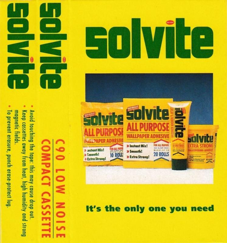 Compact Cassette:  Henkel - Solvite -  90