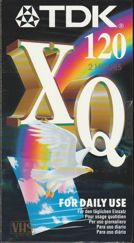 VHS, Video Home System: TDK  - XQ 120