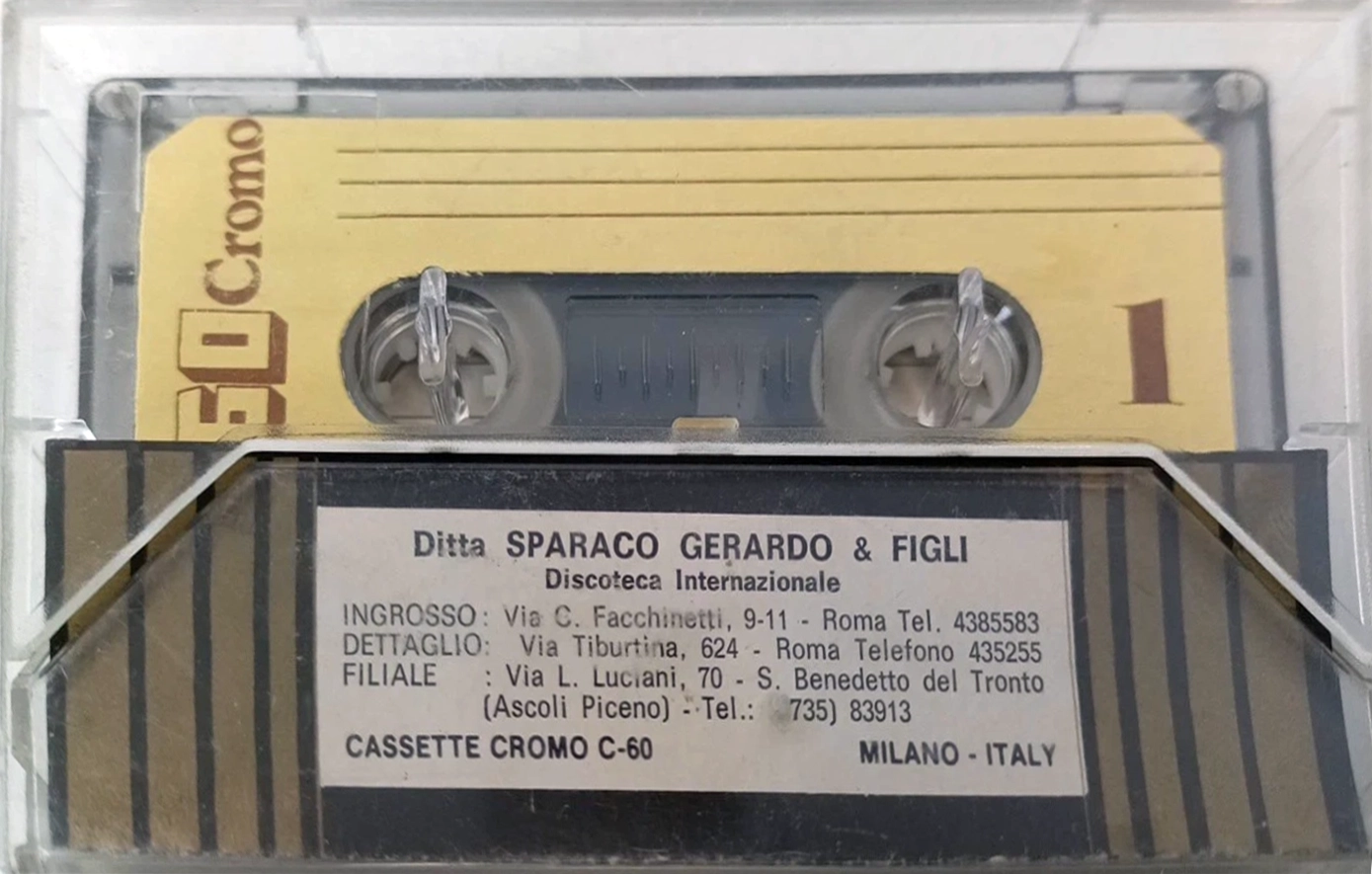 Compact Cassette Unifunk 60 Type II Chrome Italy