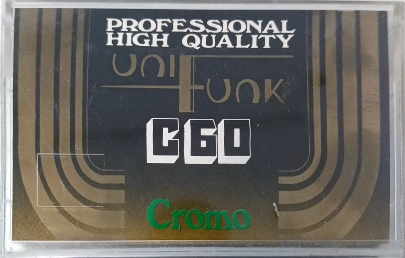 Compact Cassette Unifunk 60 Type II Chrome Italy