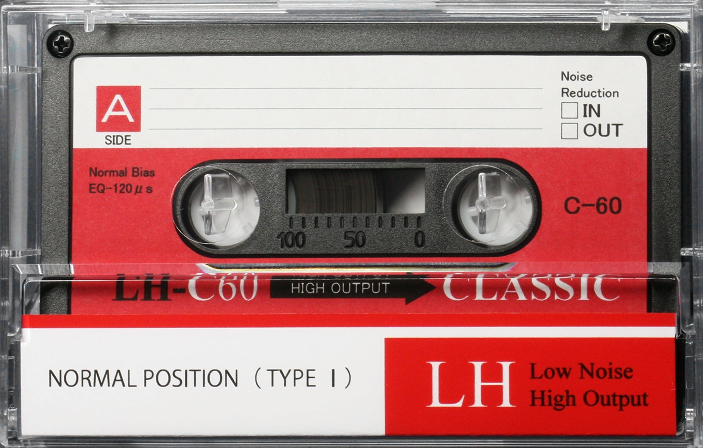 Compact Cassette Classic LH 60 Type I Normal 2025 Worldwide