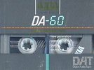 Digital Audio Tape AXIA 60 "DA" Type IV Metal 1987 Japan
