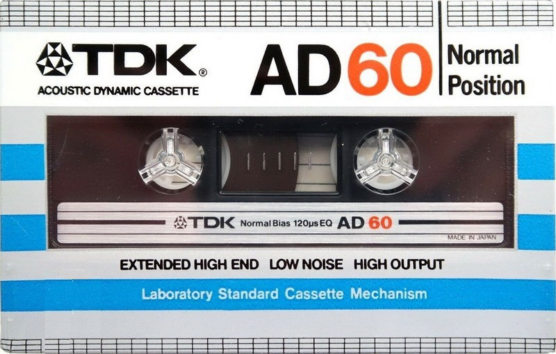 Compact Cassette: TDK  - AD 60