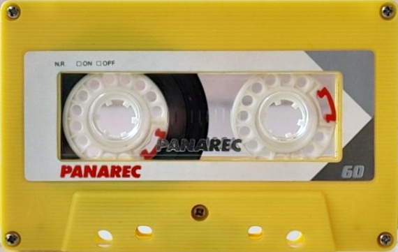 Compact Cassette Panarec 60 "Best Tunes" Type I Normal Indonesia