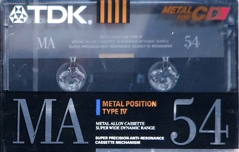 Compact Cassette: TDK  - MA 54