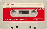 Compact Cassette Radio Shack Concertape 60 Type I Normal USA