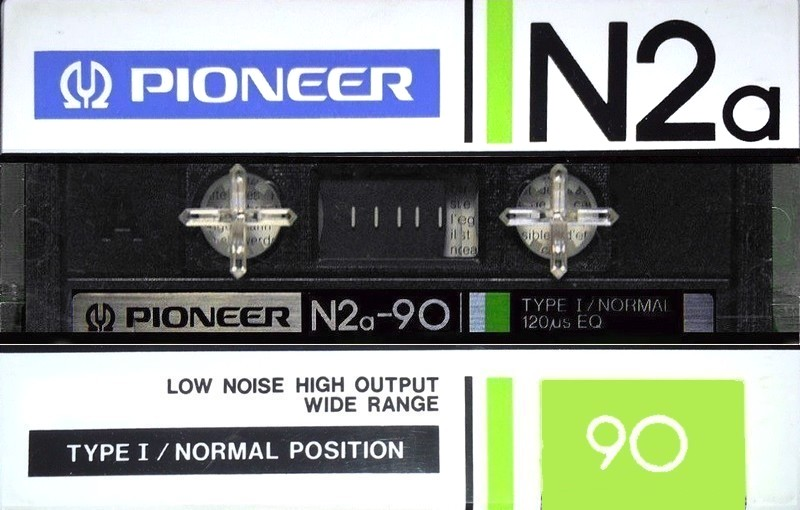 Compact Cassette Pioneer N2a 90 Type I Normal 1982 Japan